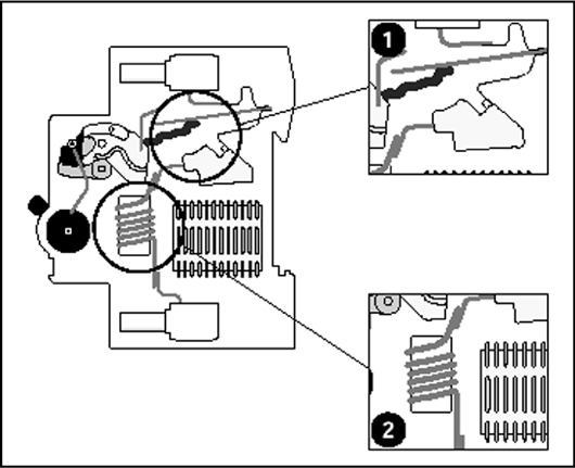 Constituição de um disjuntor magneto-termico