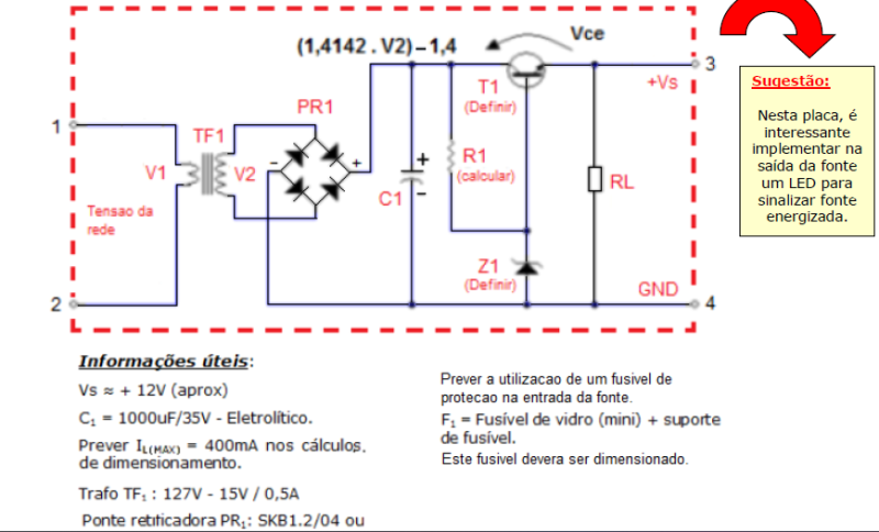 placa 1 fonte, esta ja fiz o esquematico e pcb no proteus